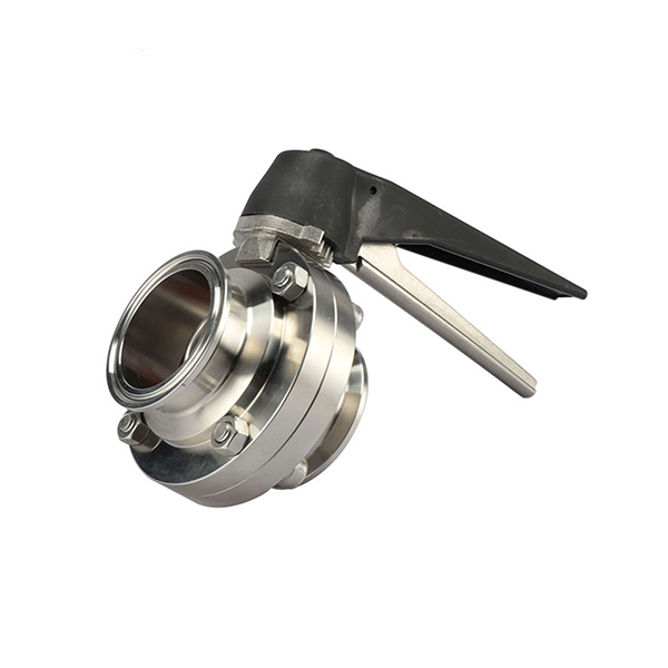 Sanitary Tri Clamp Butterfly Valve With Positions Stainless Steel