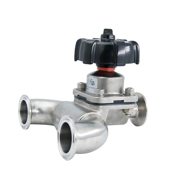 Stainless Steel Sanitary Manual Diaphragm Valve Wenzhou Wenzhe