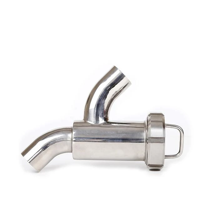 Sanitary 304 316L Welding Stright Type Filter Strainer